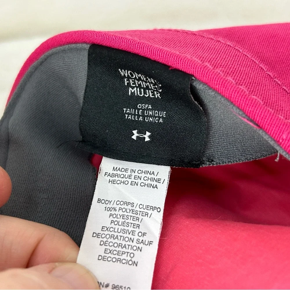 Under Armour Pink Barbiecore Newsboy Hat Cap Women's OSFA‎
